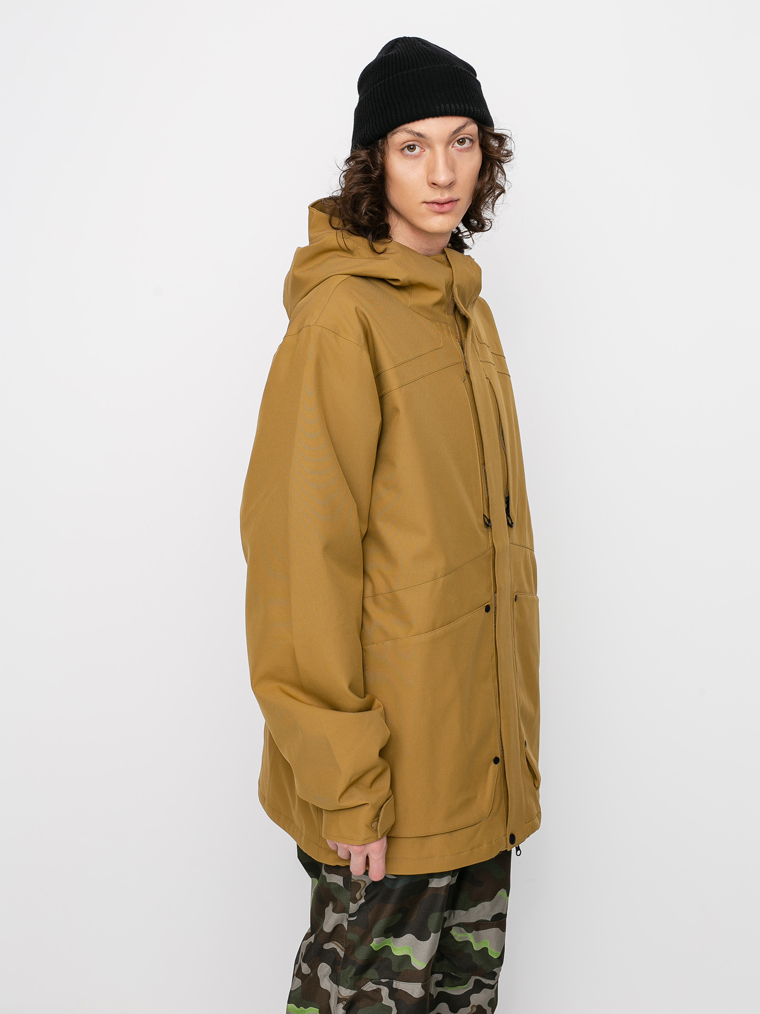 Męska Kurtka snowboardowa Volcom Scortch Ins (burnt khaki)