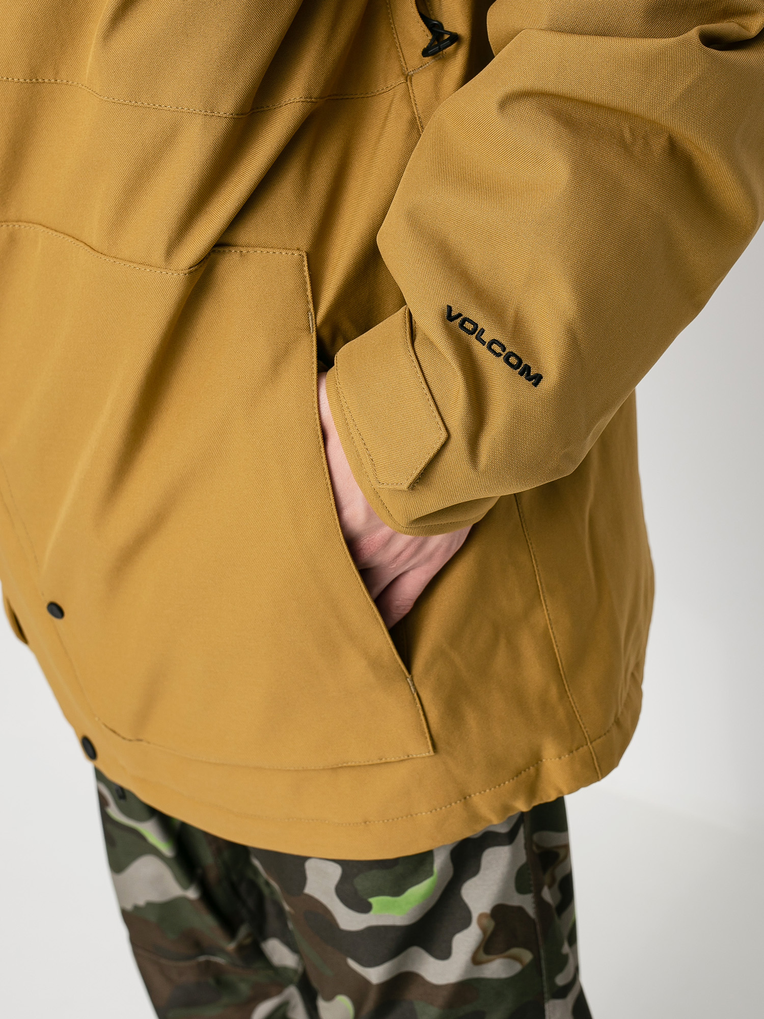 Męska Kurtka snowboardowa Volcom Scortch Ins (burnt khaki)