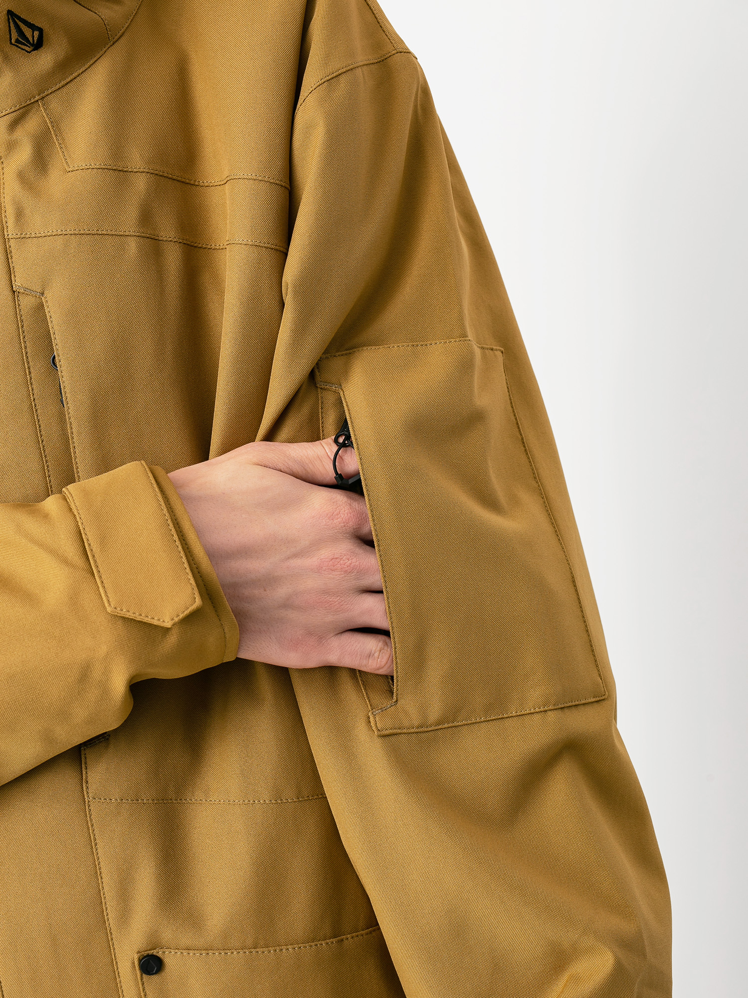 Męska Kurtka snowboardowa Volcom Scortch Ins (burnt khaki)