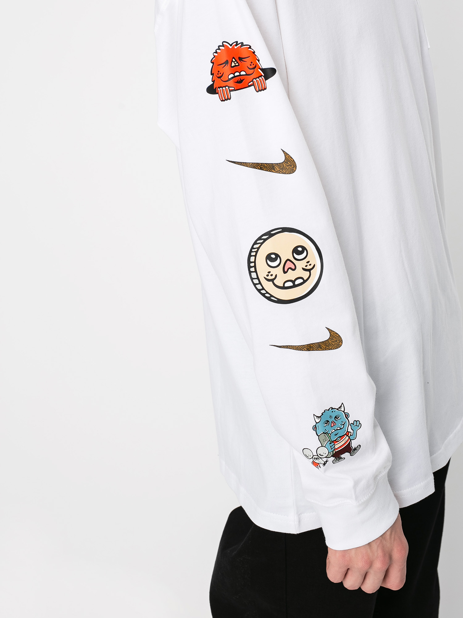 Longsleeve Nike SB Artist (white/black)