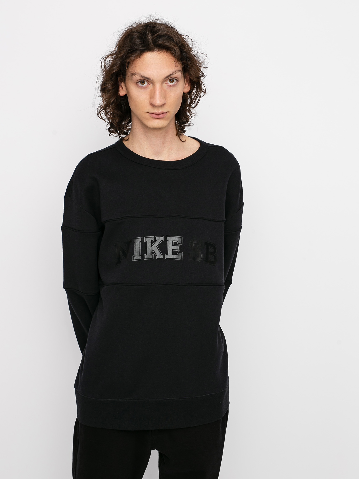 Bluza Nike SB Hbr Crew (black/black/black)