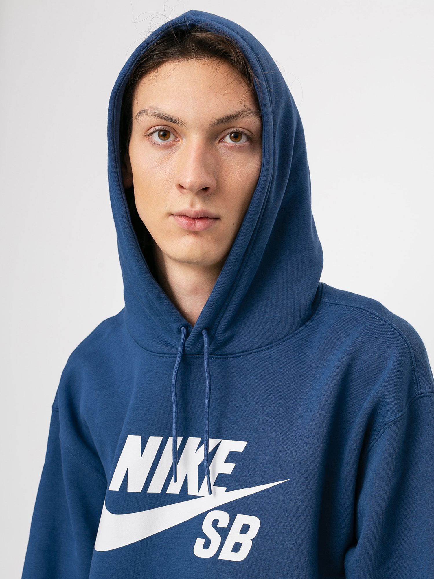 Bluza z kapturem Nike SB Icon HD (mystic navy/vast grey)