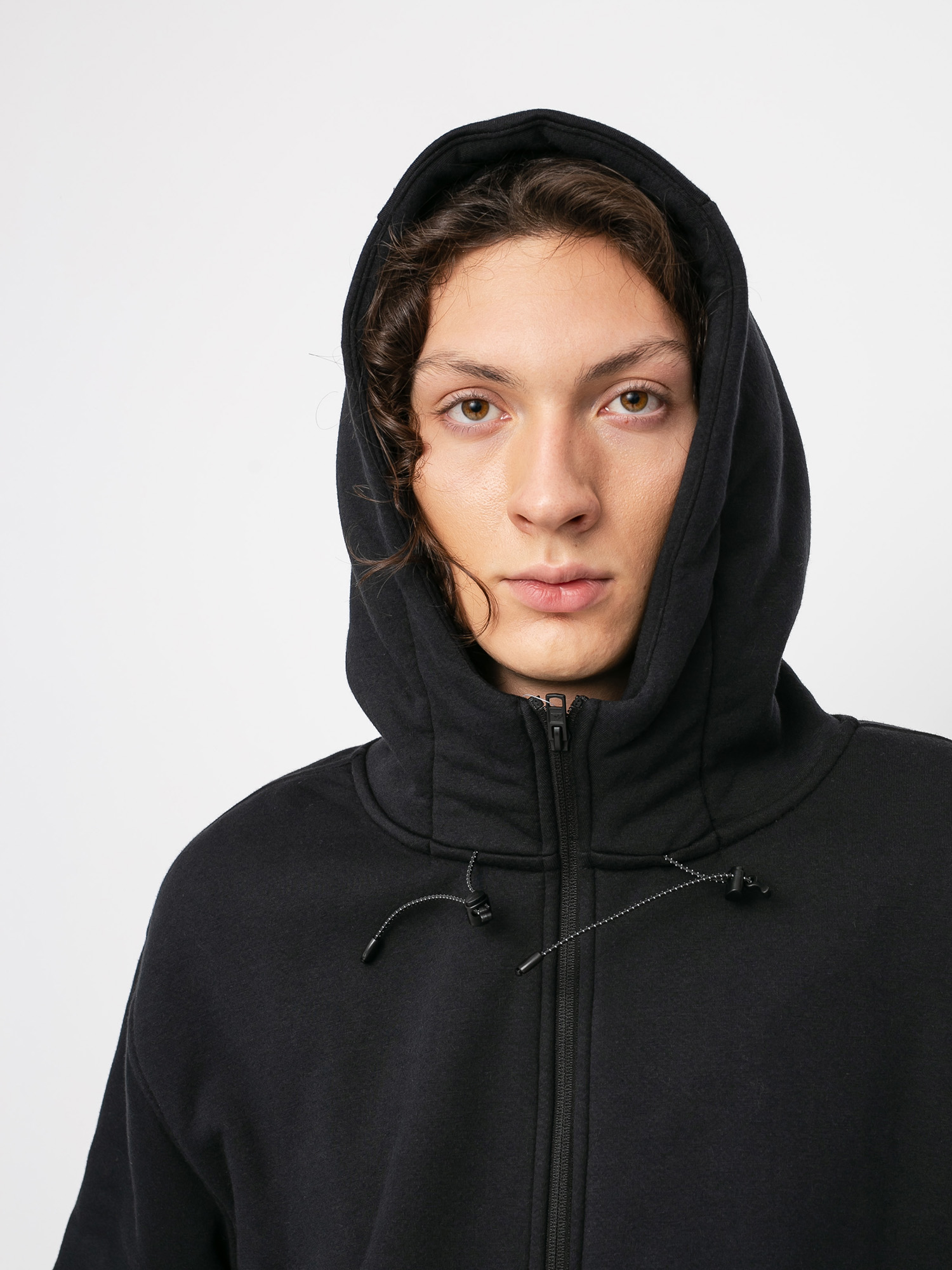 Bluza z kapturem Quiksilver Kurow Sherpa ZHD (black)