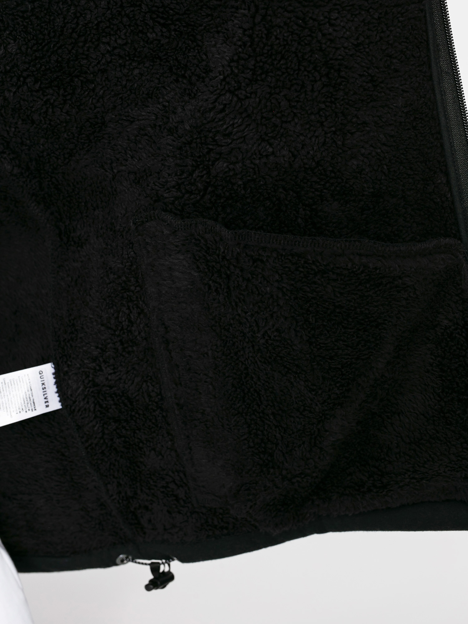 Bluza z kapturem Quiksilver Kurow Sherpa ZHD (black)