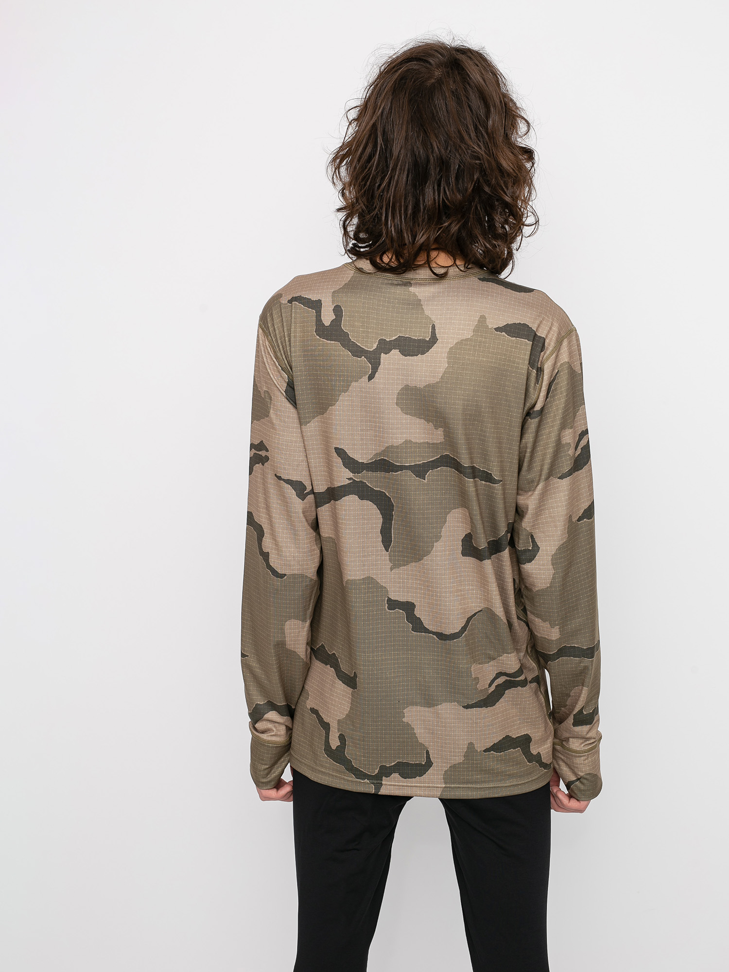 Męski Longsleeve aktywny Burton Midweight Base Layer Crew (barren camo)