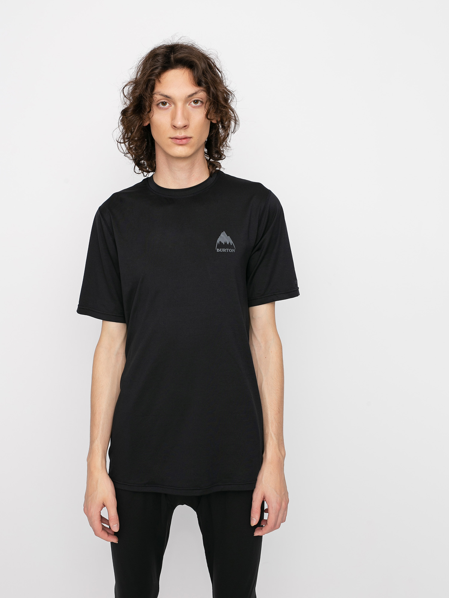 T-shirt aktywny Burton Lightweight X Base Layer T Shirt (true black)