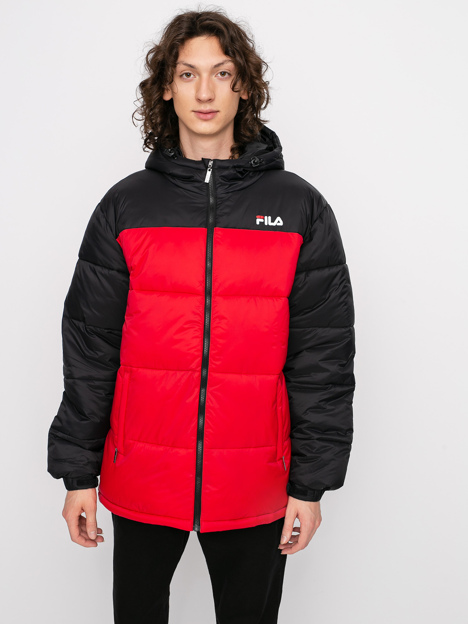 Kurtka Fila Scooter (black/true red)