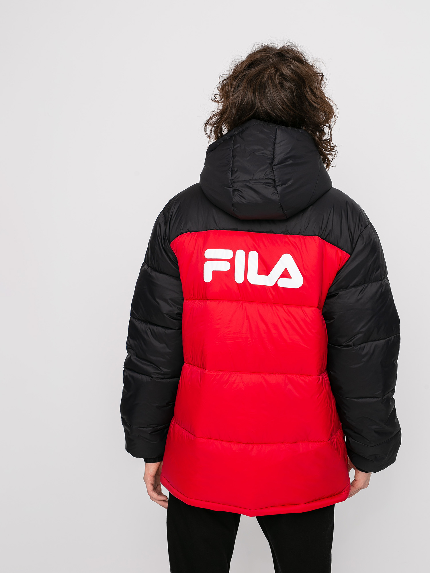 Kurtka Fila Scooter (black/true red)