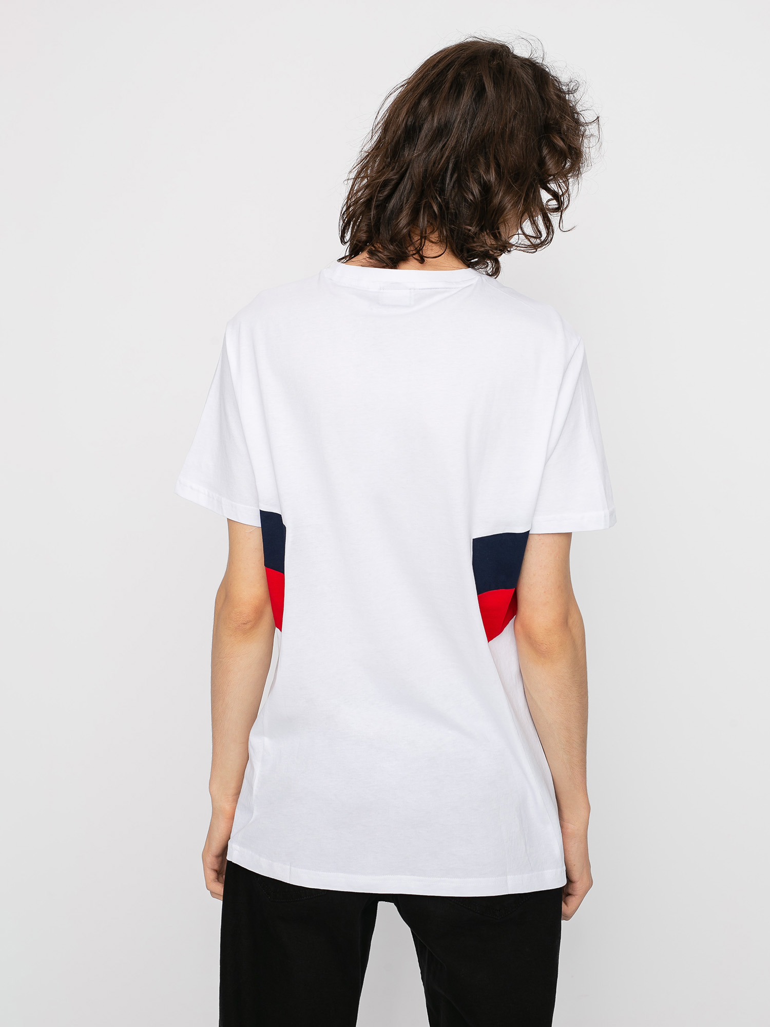 T-shirt Fila Barry (bright white/black iris/true red)