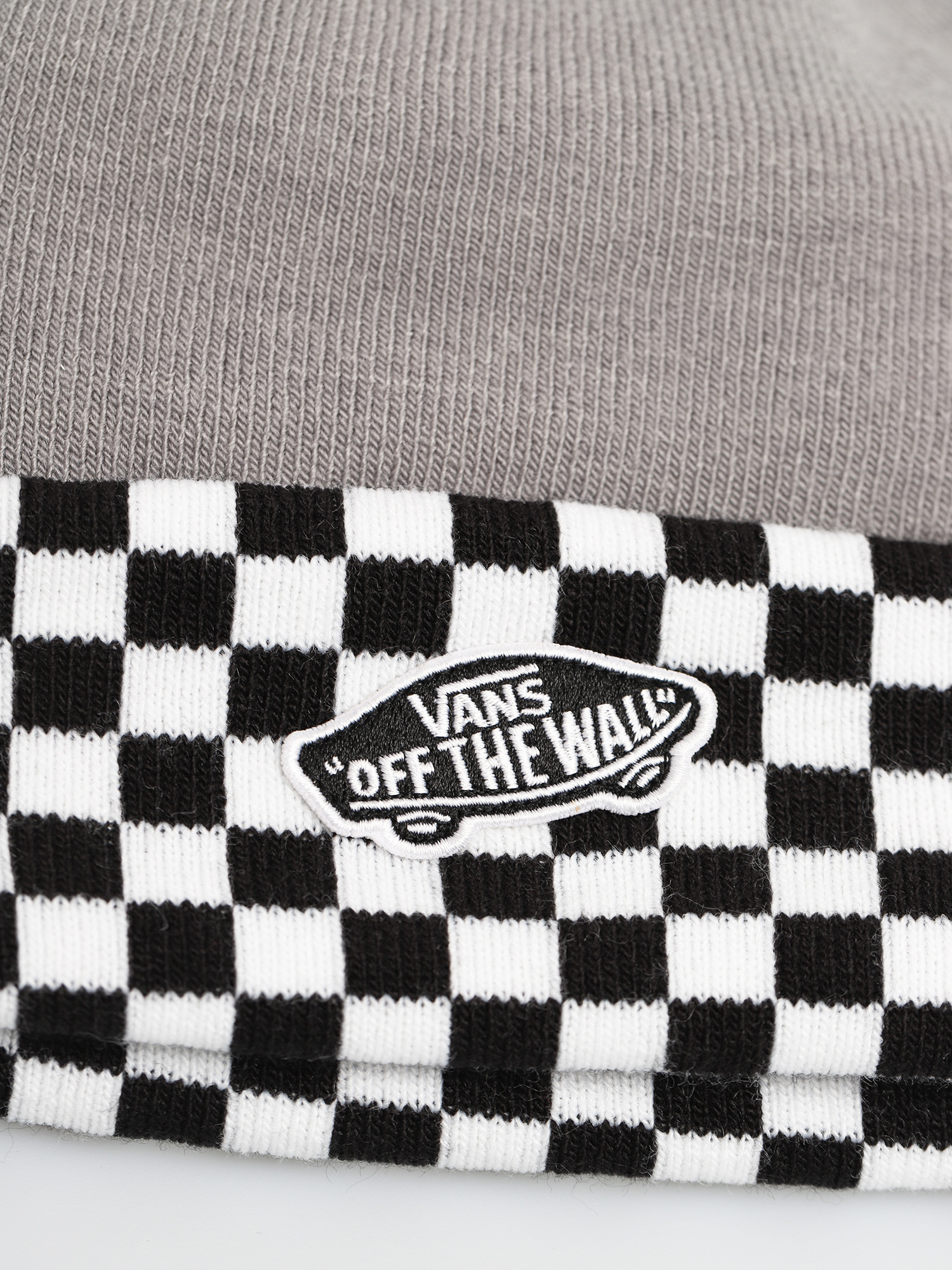Czapka zimowa Vans Breakin Curfew (heather grey/checkerboard)