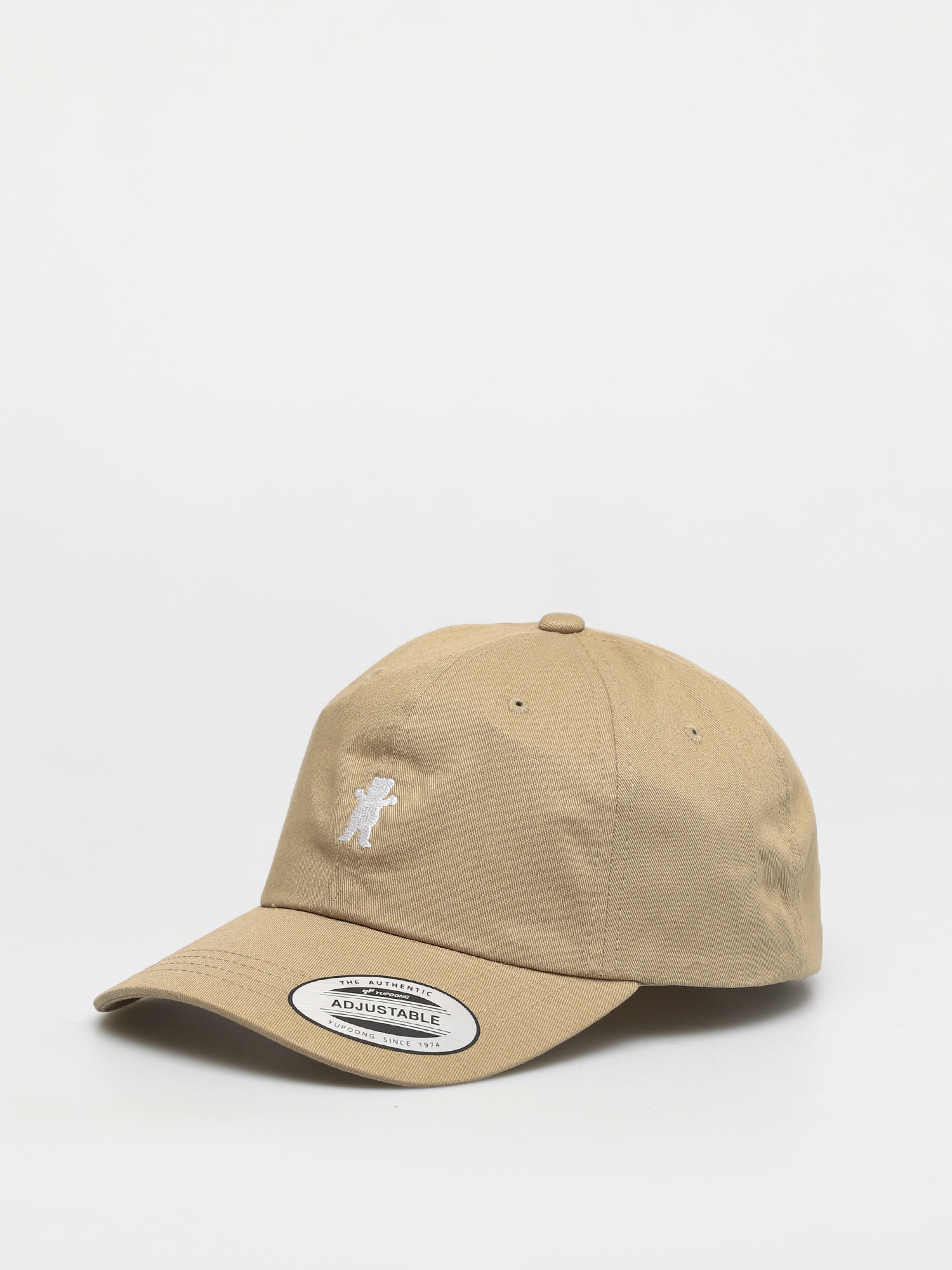 Czapka z daszkiem Grizzly Griptape OG Bear Dad Hat ZD (khaki)