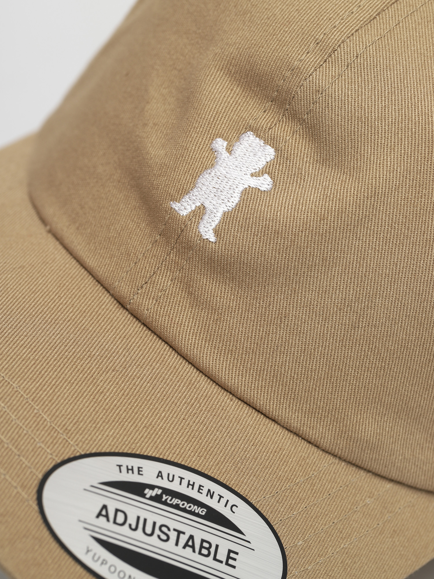Czapka z daszkiem Grizzly Griptape OG Bear Dad Hat ZD (khaki)