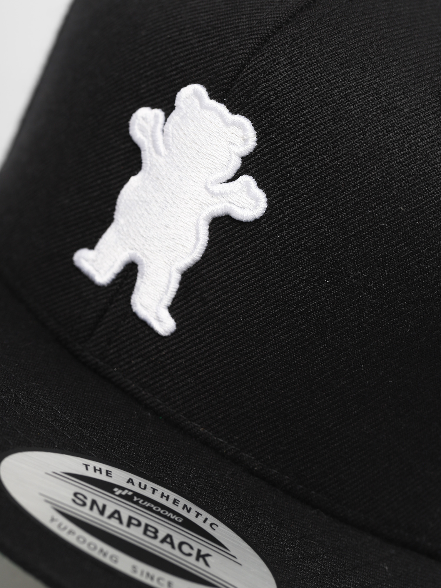 Czapka z daszkiem Grizzly Griptape OG Bear Snapback ZD (black)