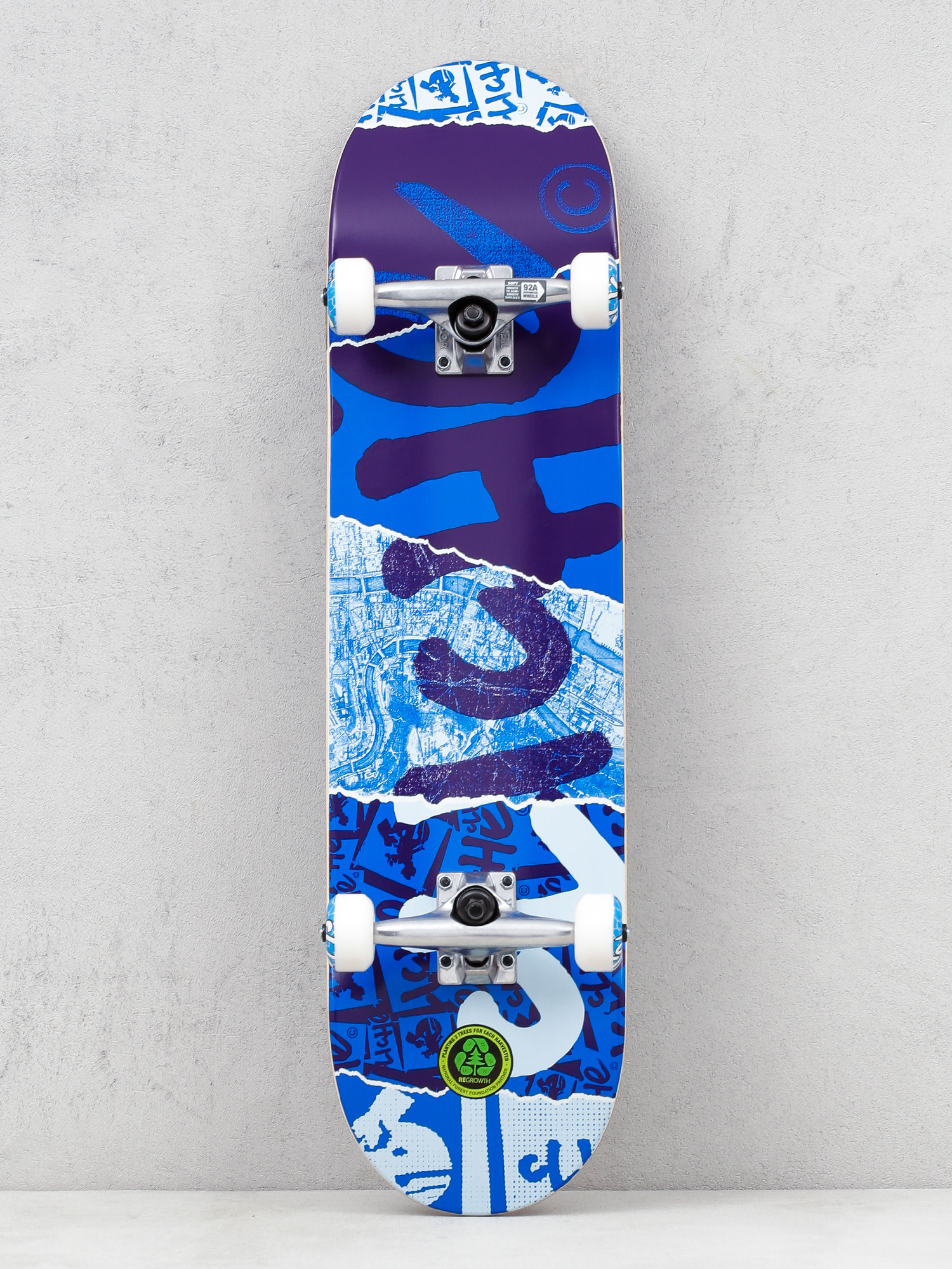 Deskorolka Cliche Ripped (blue)