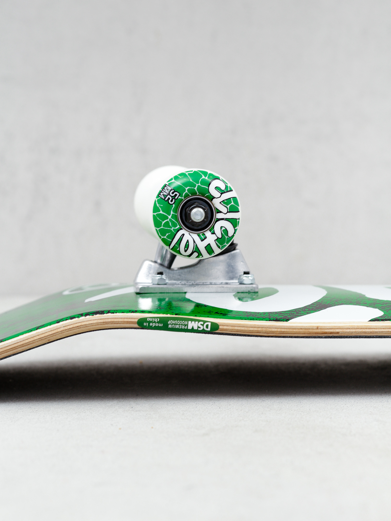 Deskorolka Cliche Handwritten (green/white)