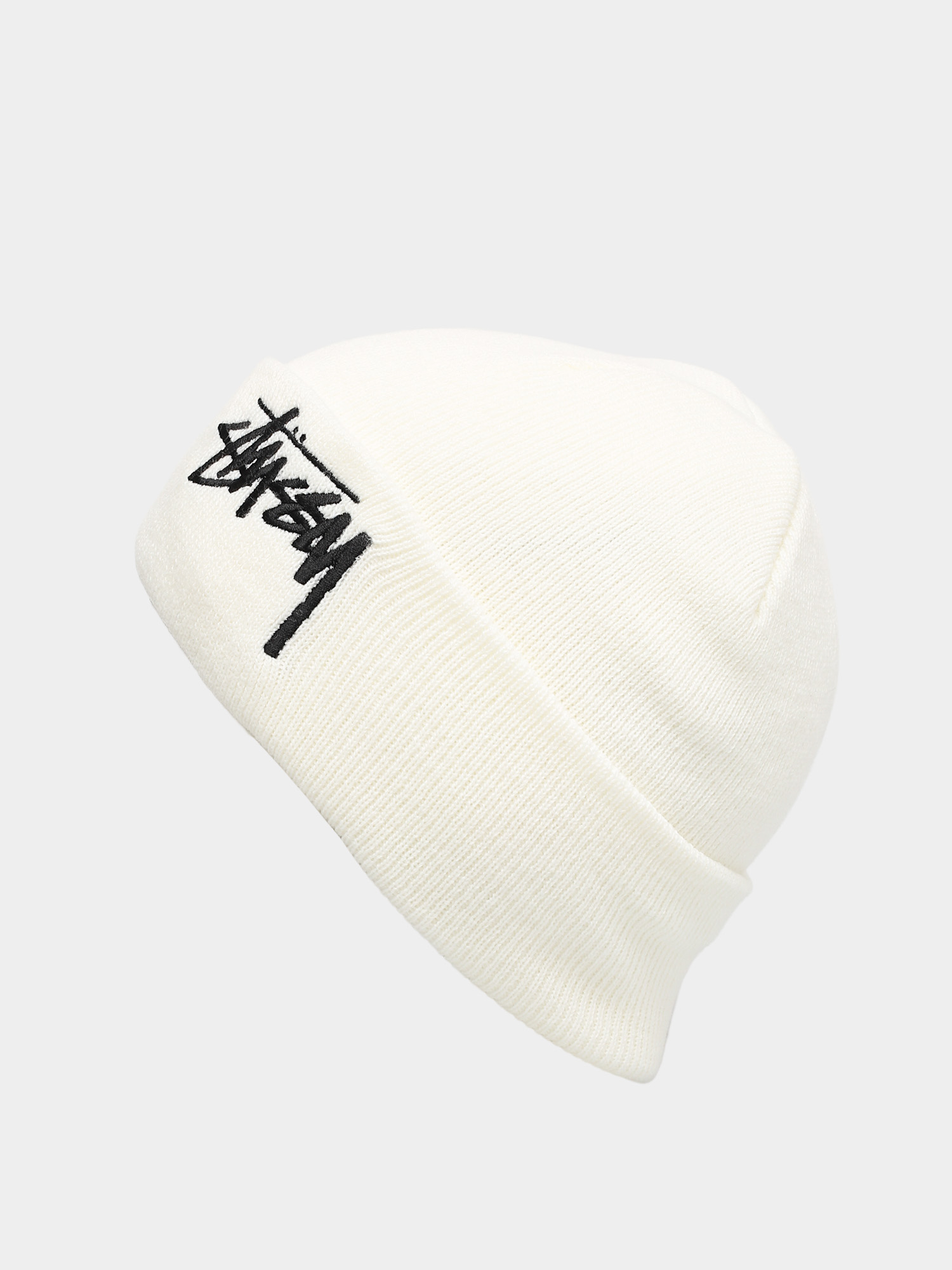 Czapka zimowa Stussy Big Stock Cuff (off white)