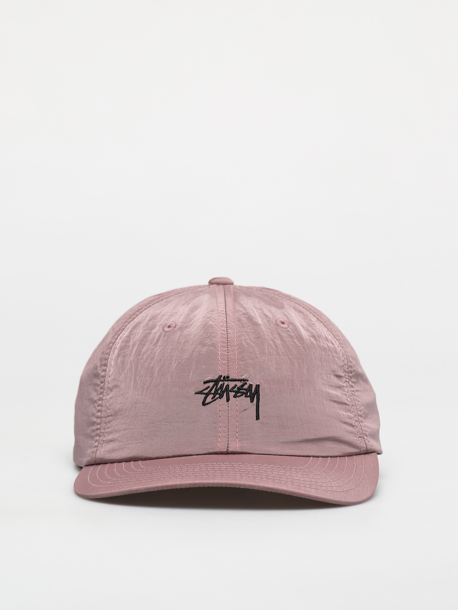 Czapka z daszkiem Stussy Stock Metallic Low Pro ZD (berry)