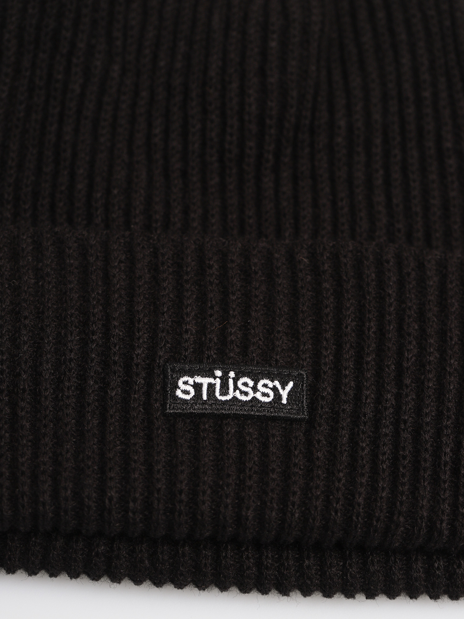 Czapka zimowa Stussy Small Patch (black)