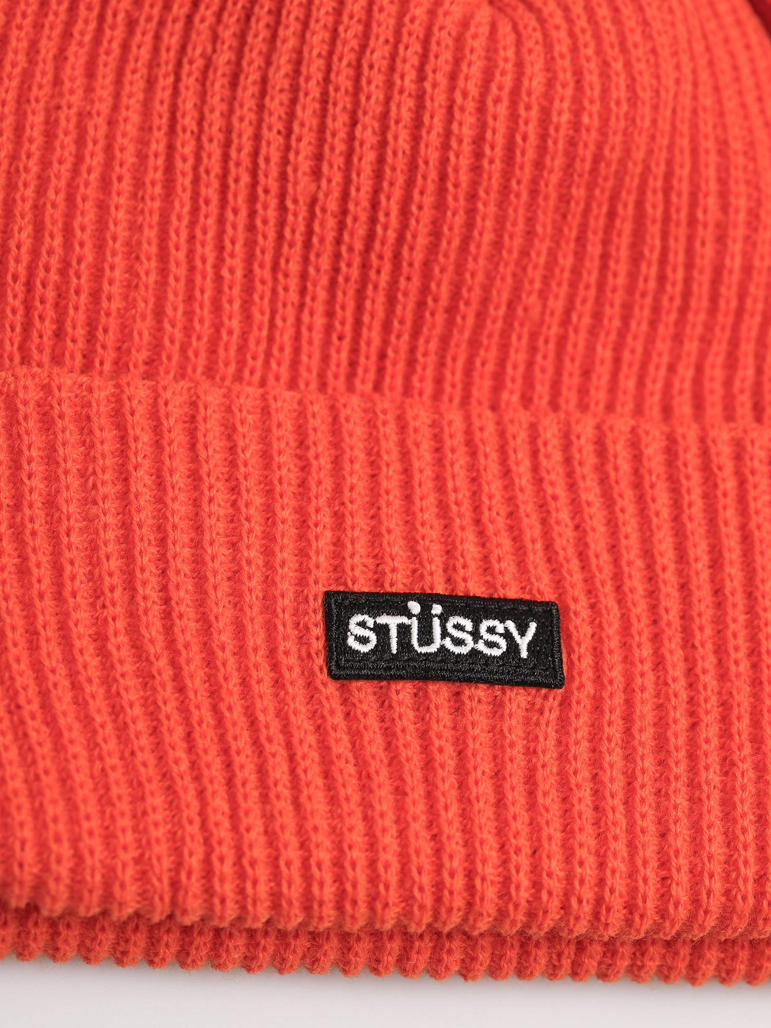 Czapka zimowa Stussy Small Patch (orange)