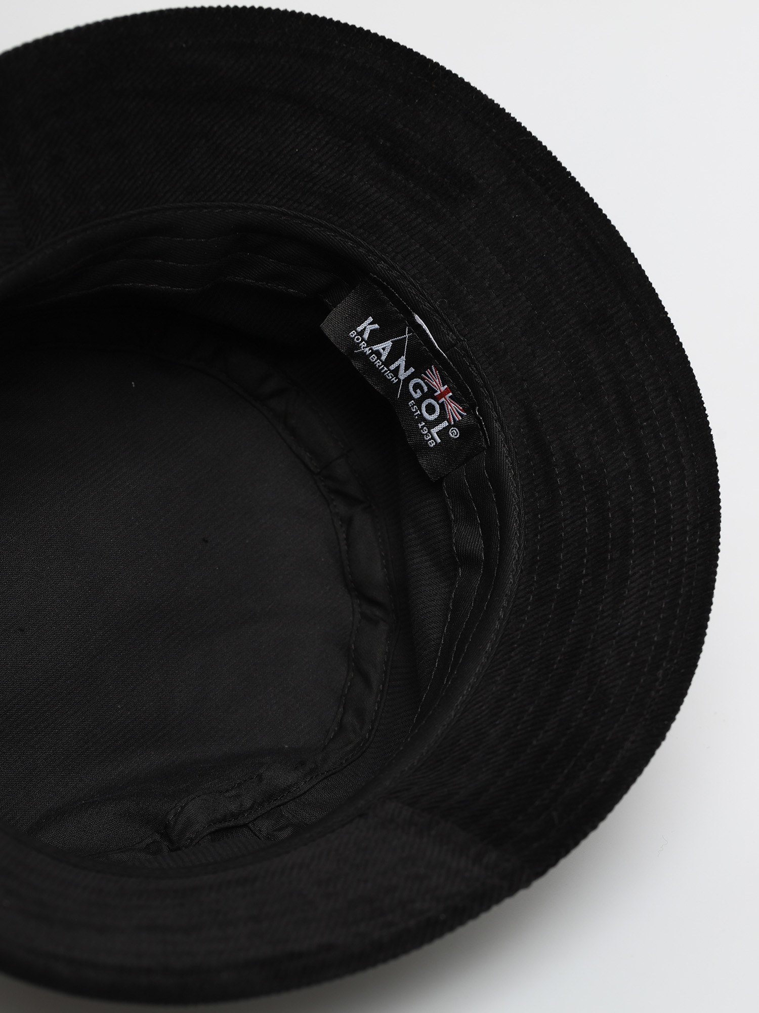 Kapelusz Kangol Cord Bucket (black)