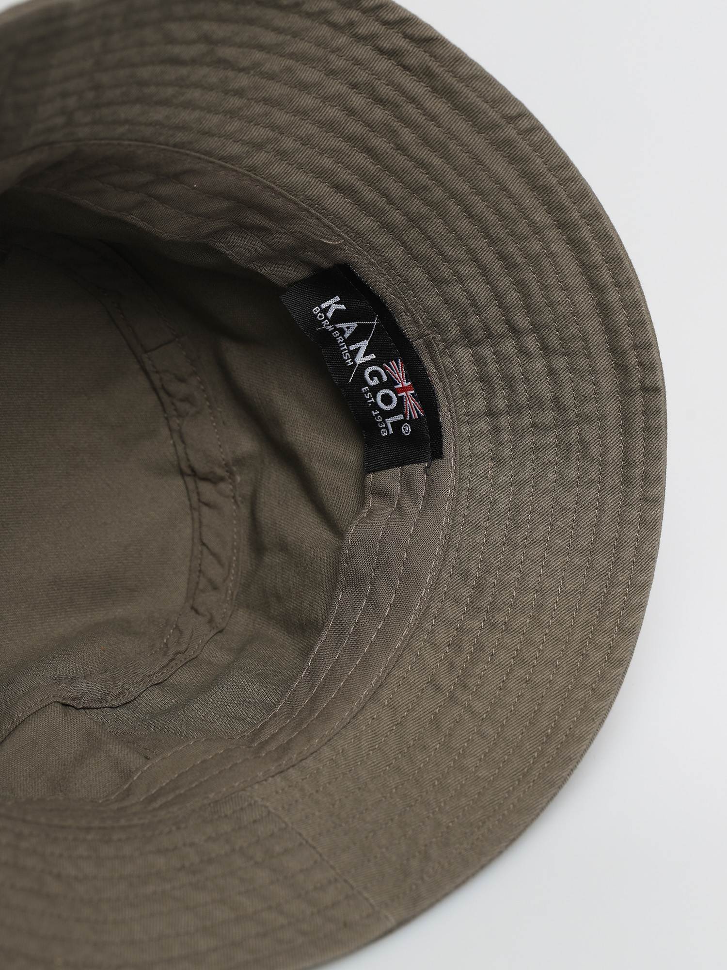 Kapelusz Kangol Washed Bucket (smog)