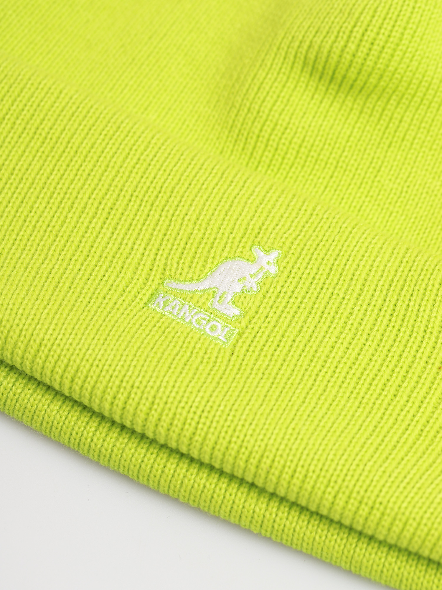 Czapka zimowa Kangol Acrylic Pull On (bio lime)