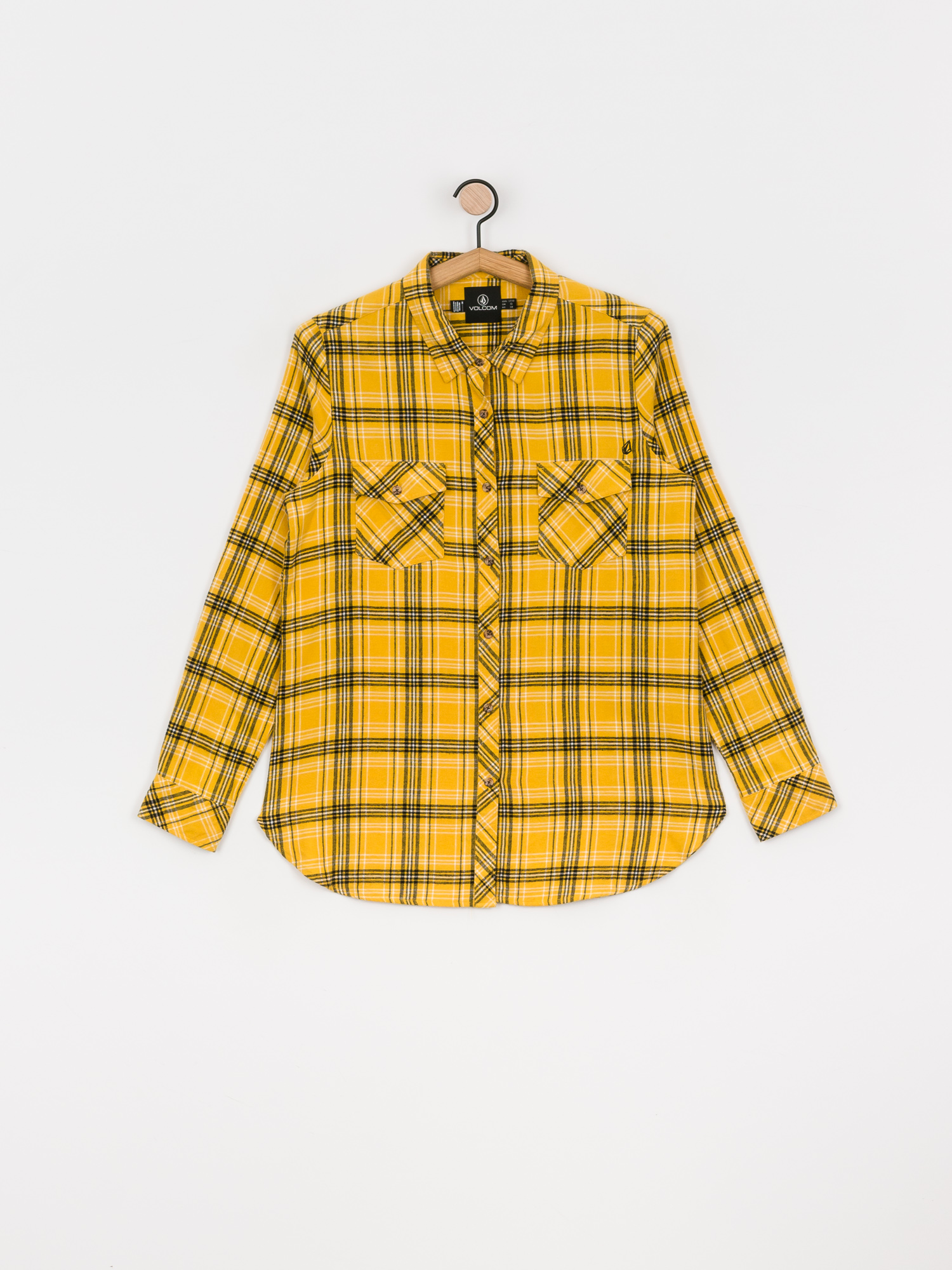 Koszula Volcom Getting Rad Plaid Wmn (sunrise)