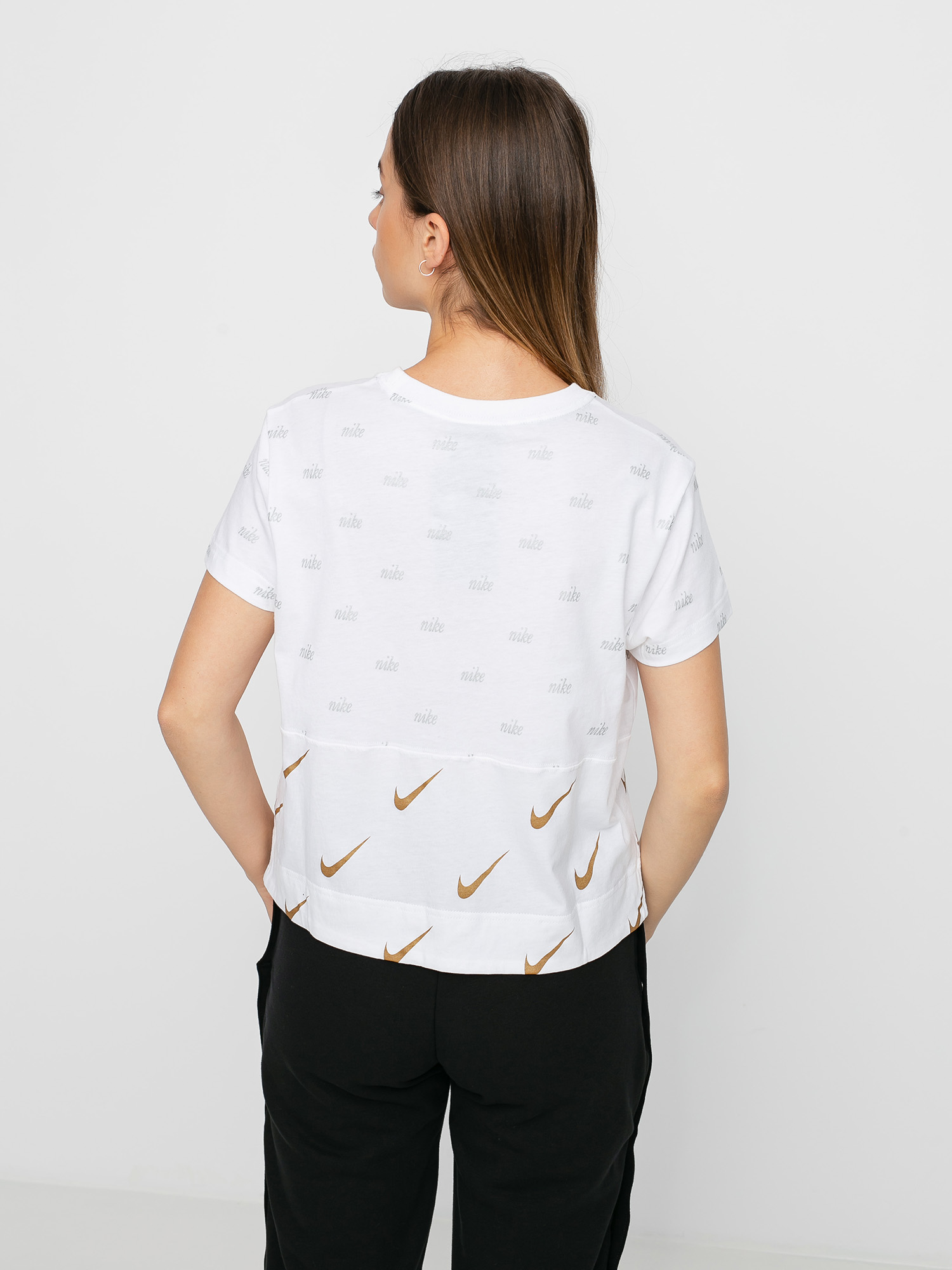 T-shirt Nike Top Metallic Wmn (white)