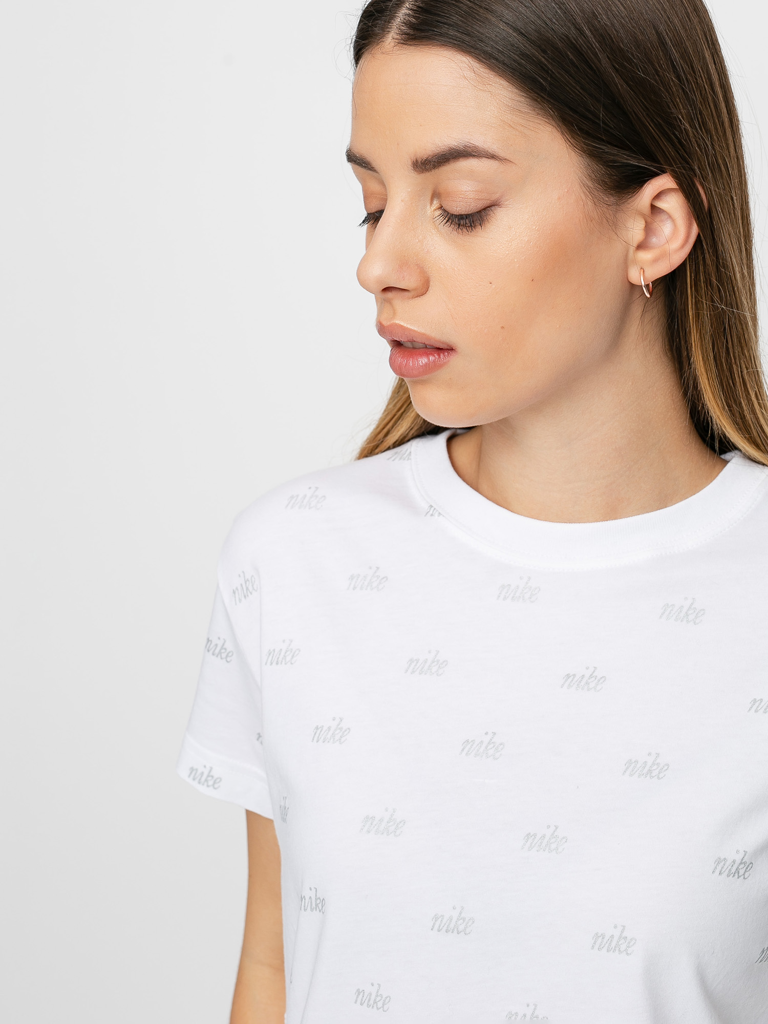 T-shirt Nike Top Metallic Wmn (white)