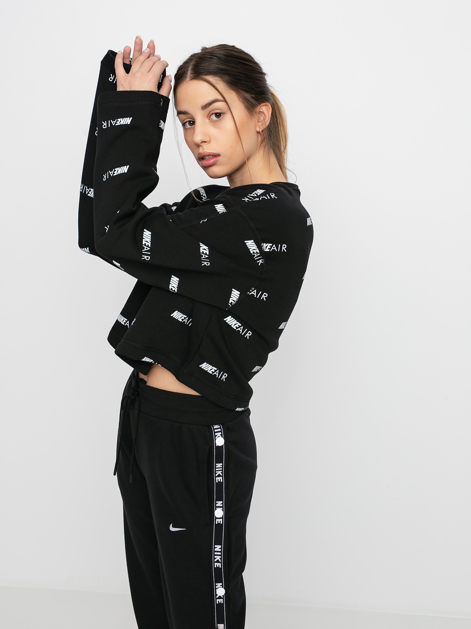 Bluza Nike Air Creflc Aop Wmn (black/white)