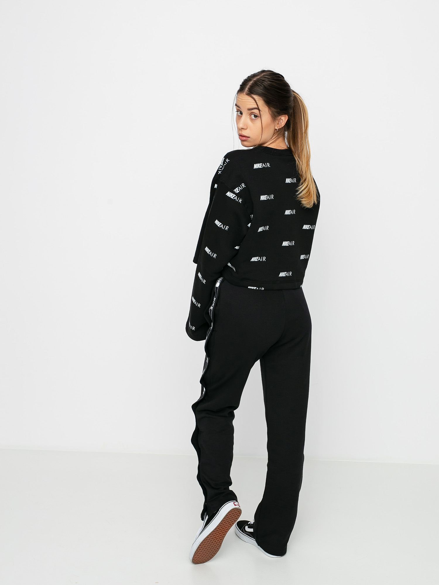 Bluza Nike Air Creflc Aop Wmn (black/white)