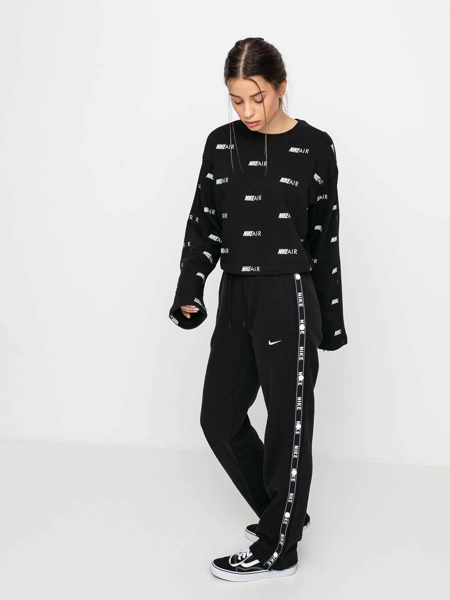 Bluza Nike Air Creflc Aop Wmn (black/white)