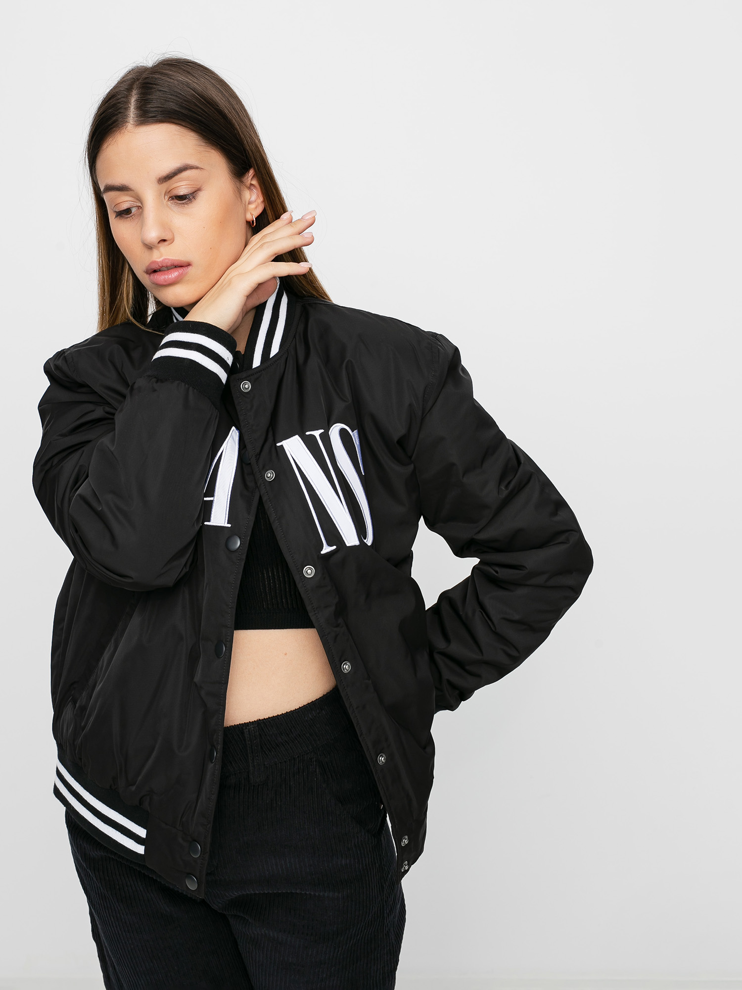 Kurtka Vans Varsity Bomber Wmn (black)