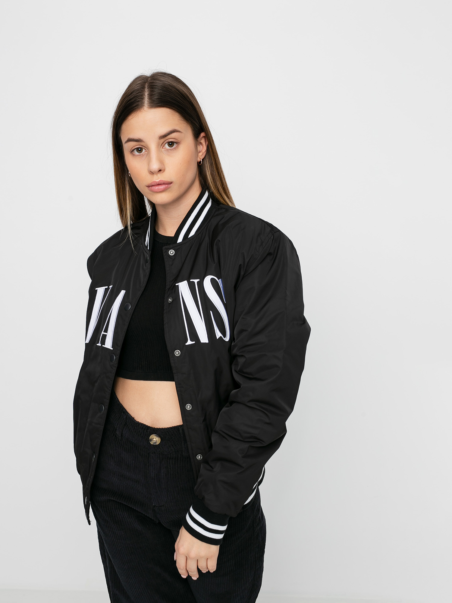 Kurtka Vans Varsity Bomber Wmn (black)