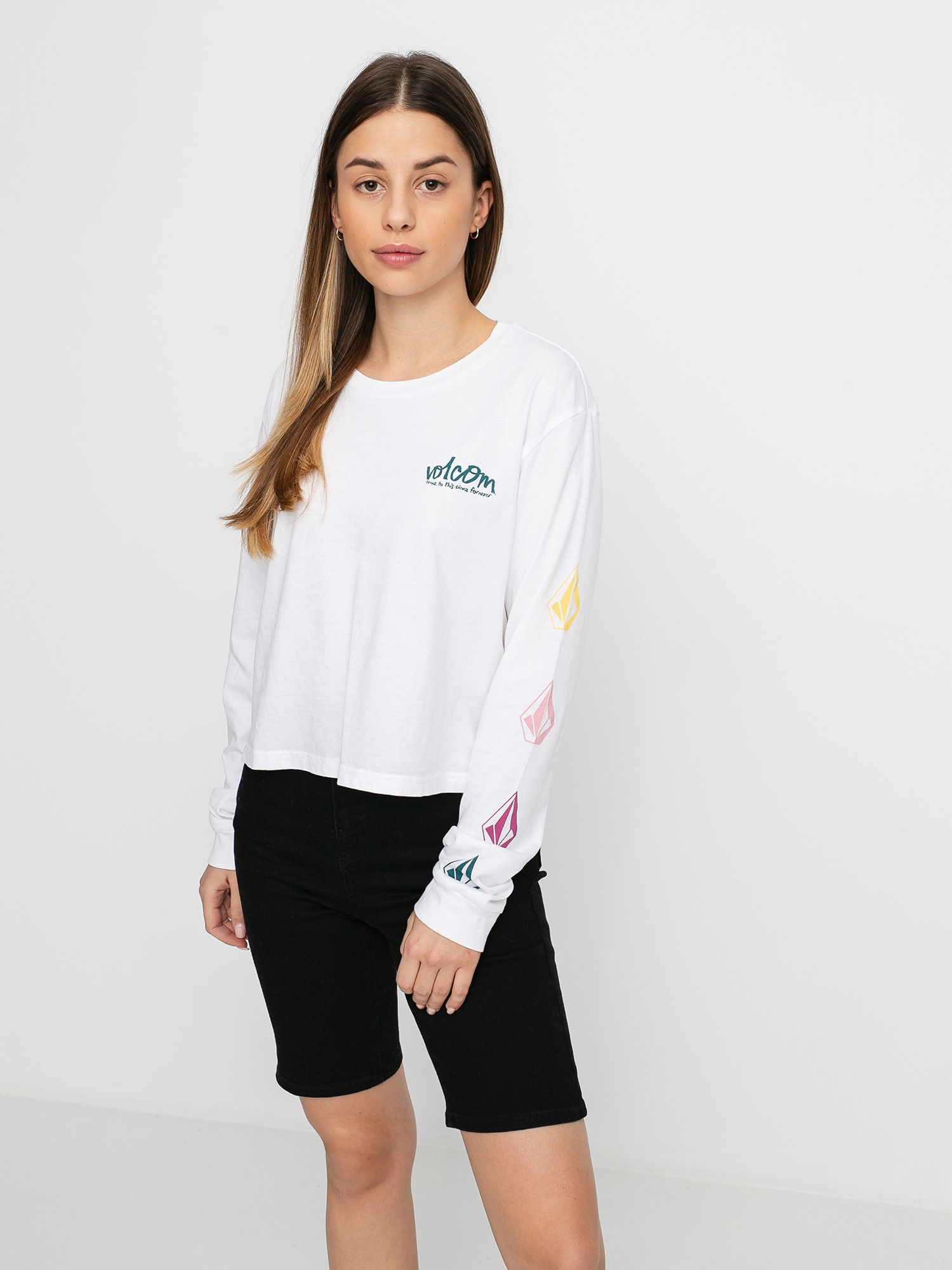 Longsleeve Volcom The Volcom Stones Wmn (white)