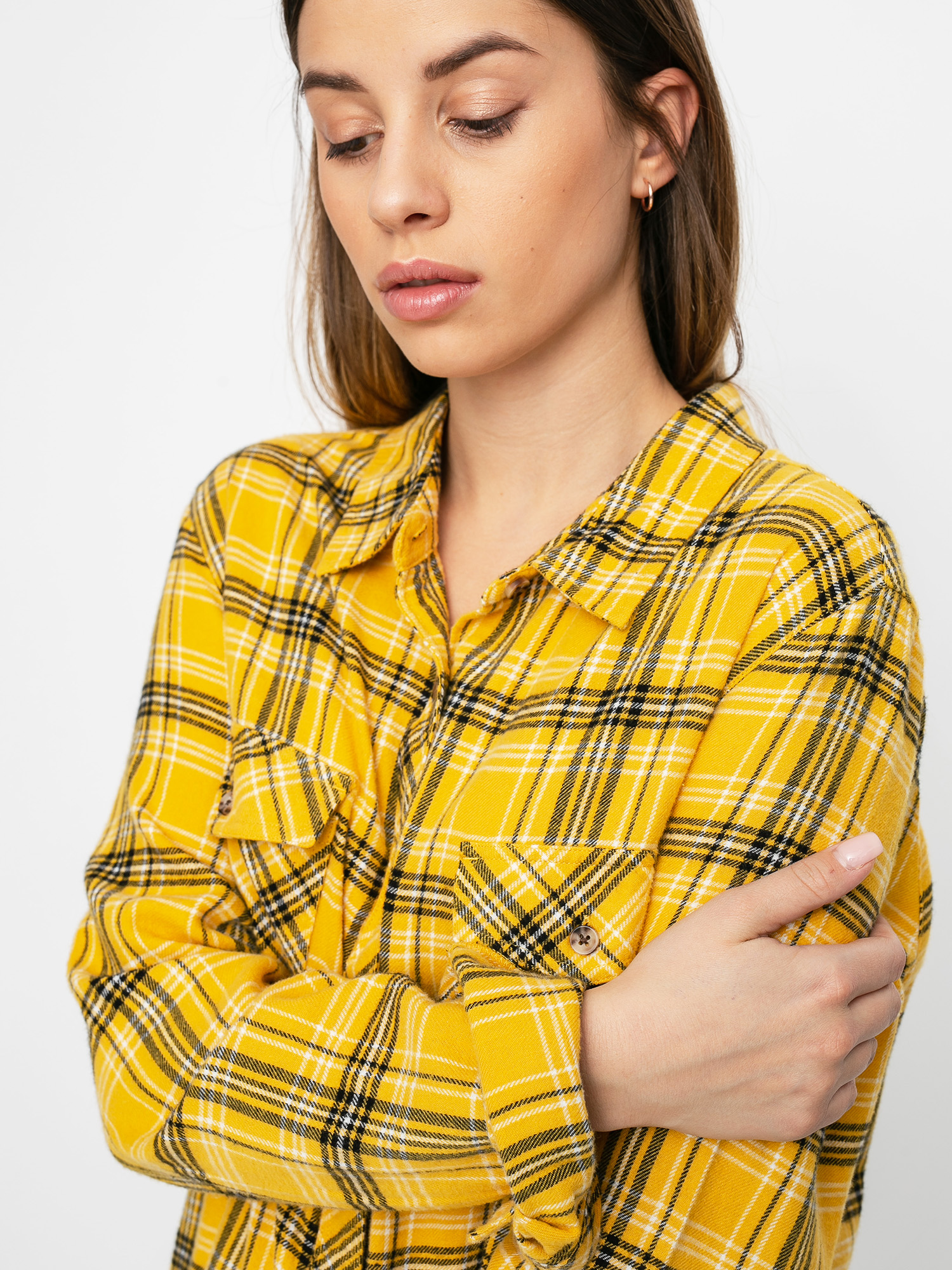 Koszula Volcom Getting Rad Plaid Wmn (sunrise)