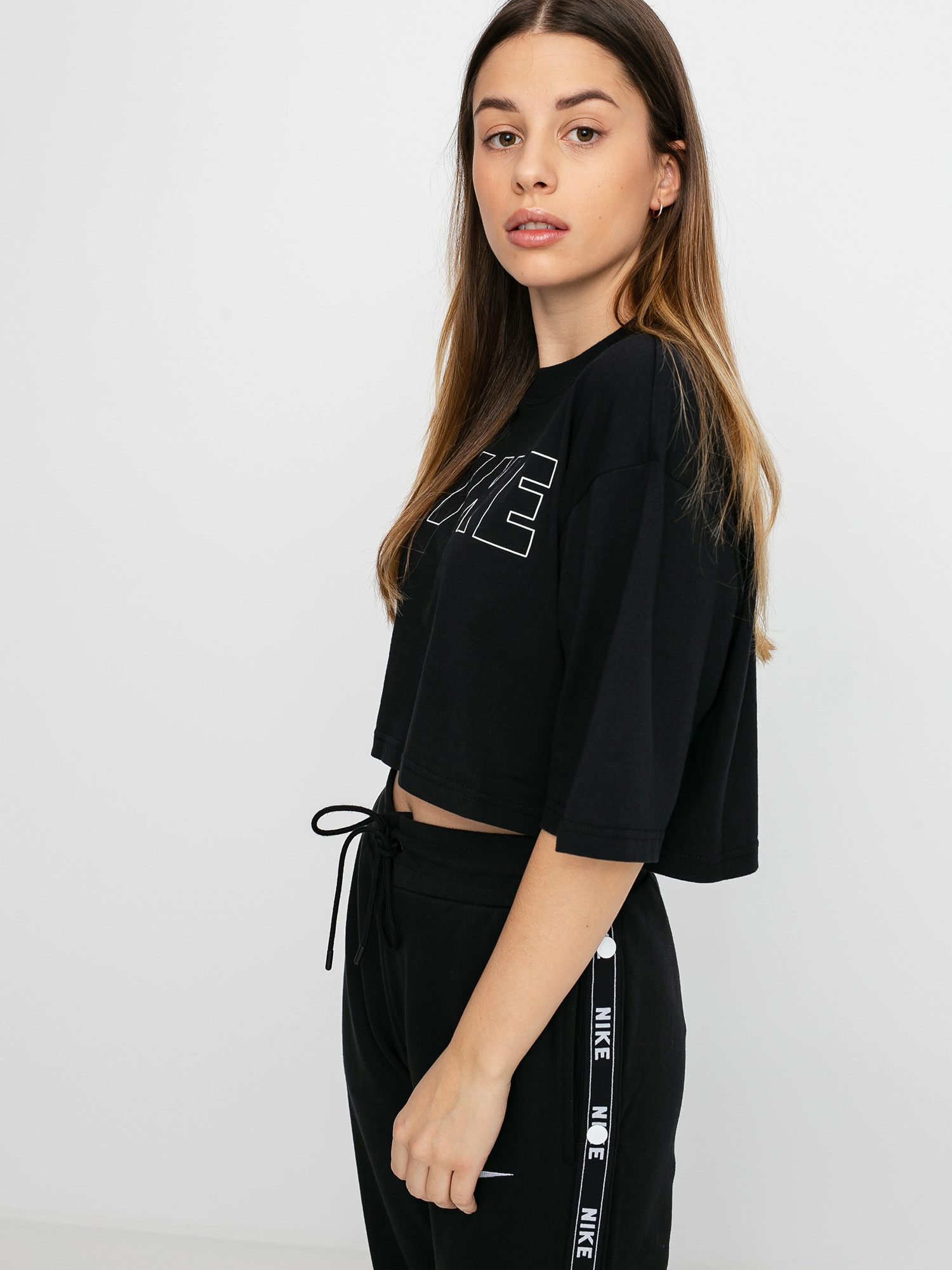 T-shirt Nike Air Crop Wmn (black)