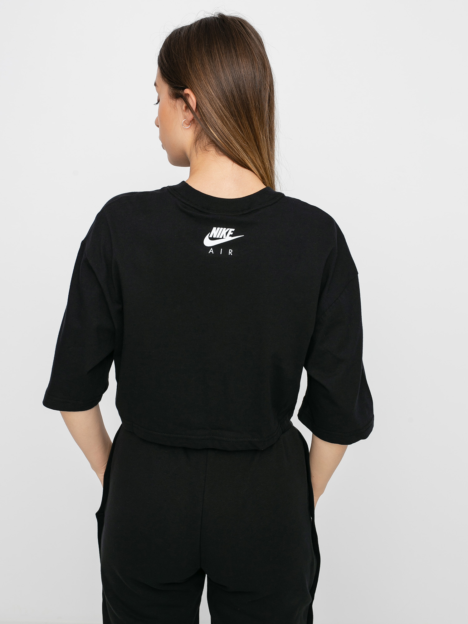 T-shirt Nike Air Crop Wmn (black)