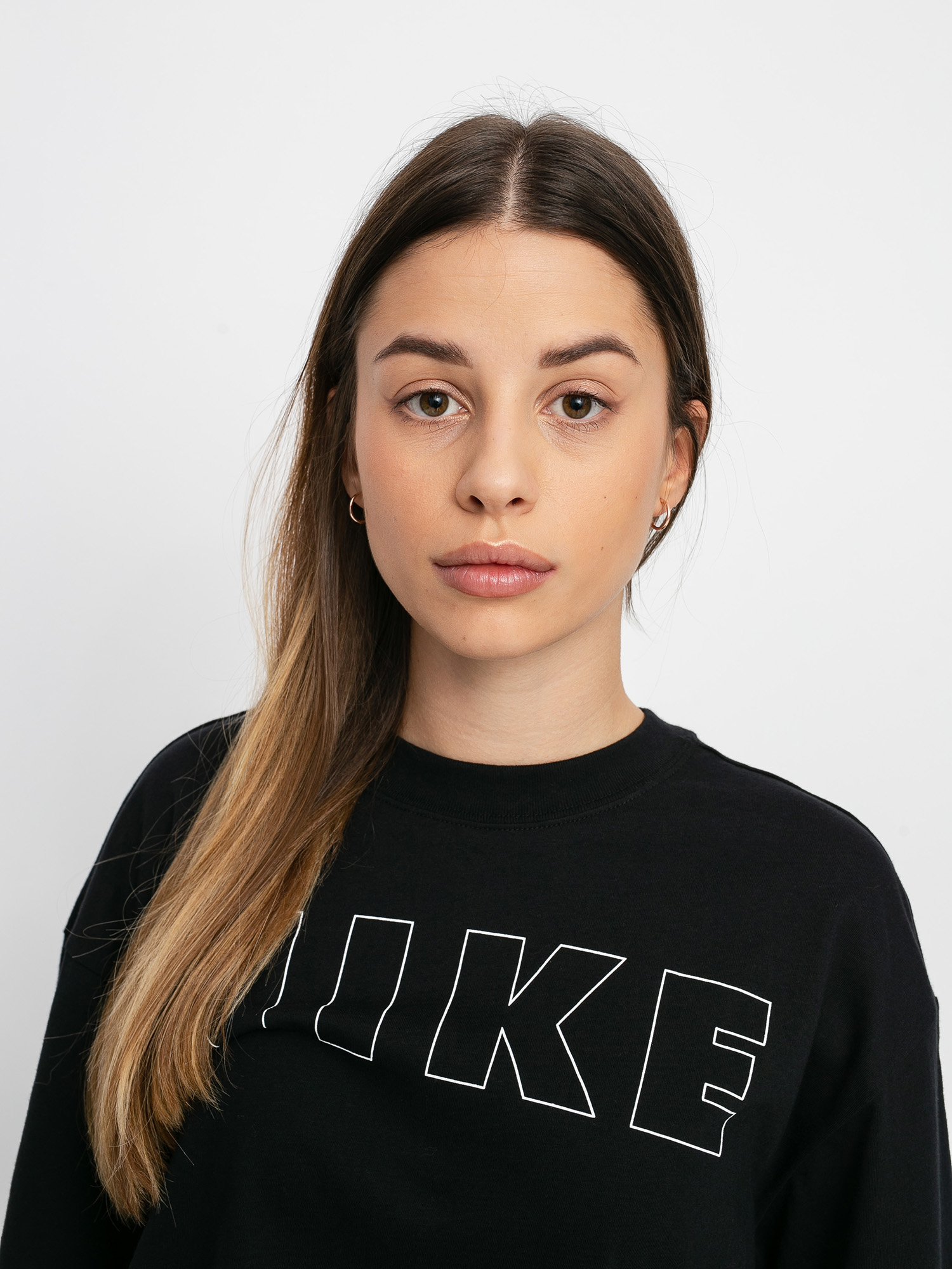 T-shirt Nike Air Crop Wmn (black)