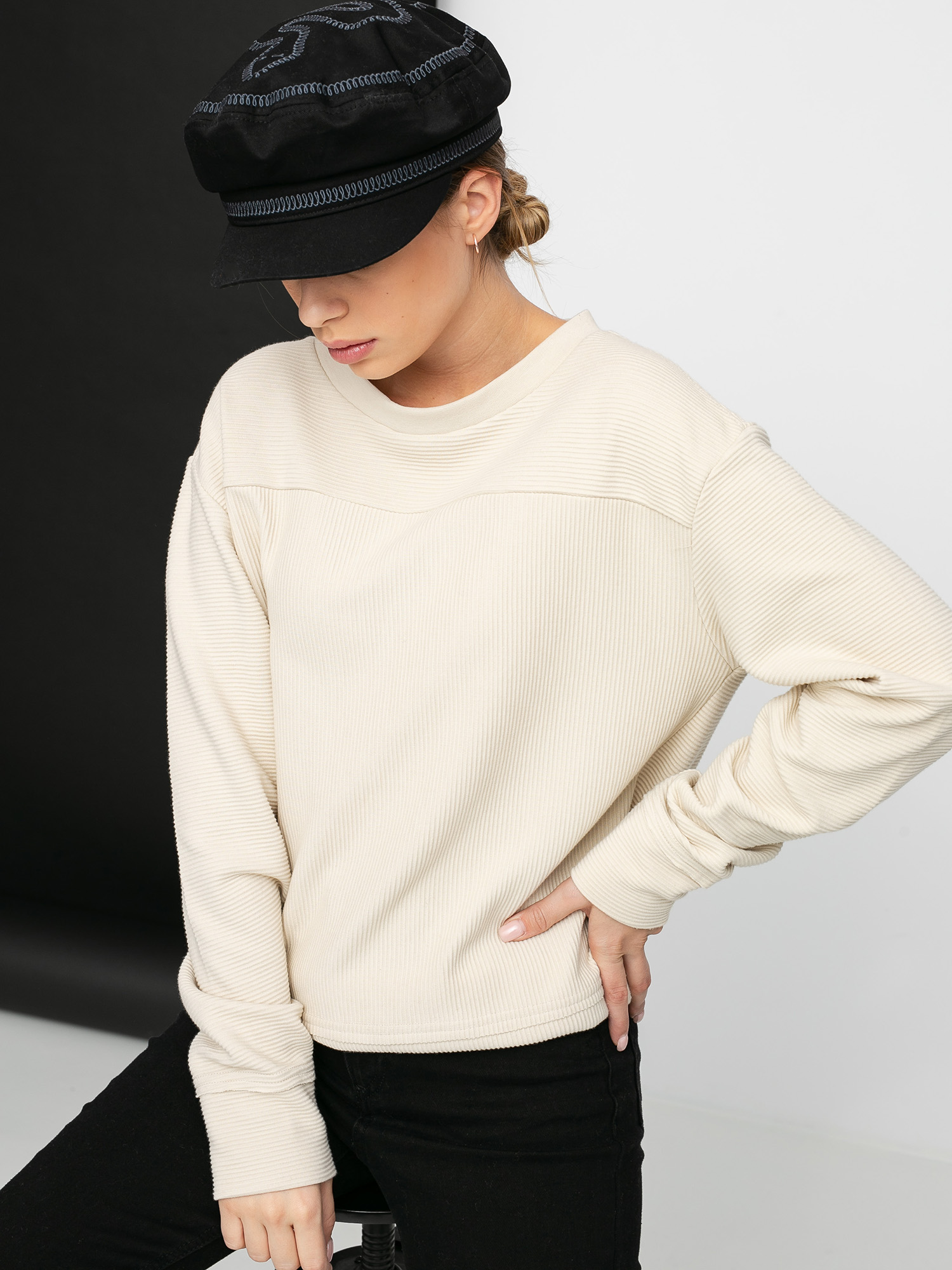 Bluza RVCA Maddy Top Wmn (oatmeal)