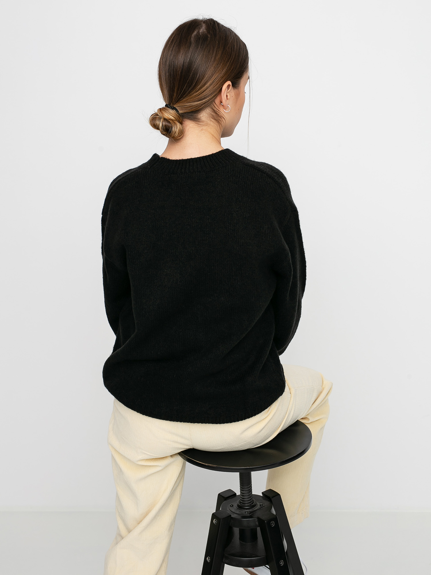 Sweter Carhartt WIP Typeface Wmn (black/wax)