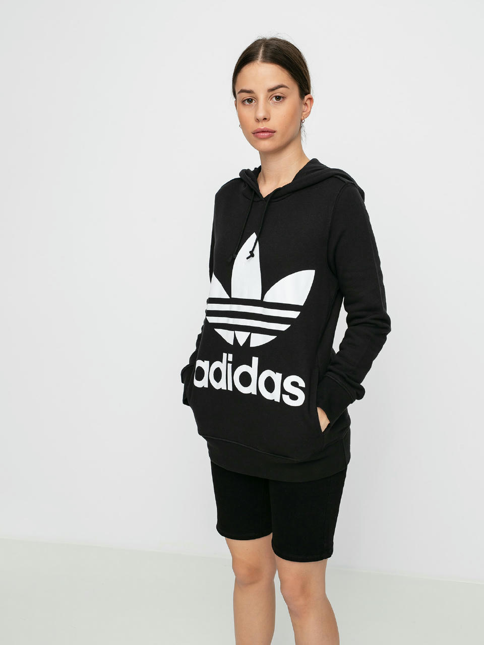 Bluza z kapturem adidas Originals Trefoil HD Wmn (black)