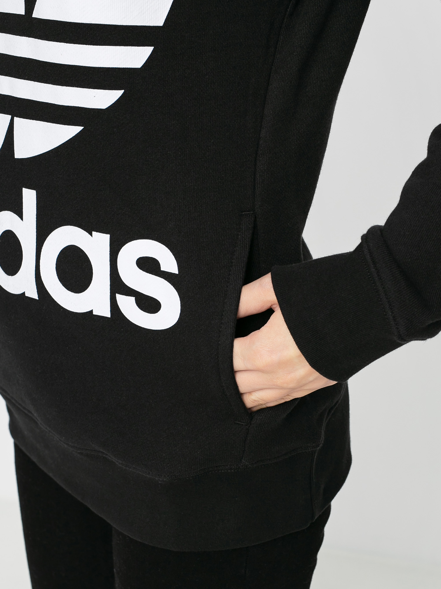 Bluza z kapturem adidas Originals Trefoil HD Wmn (black)