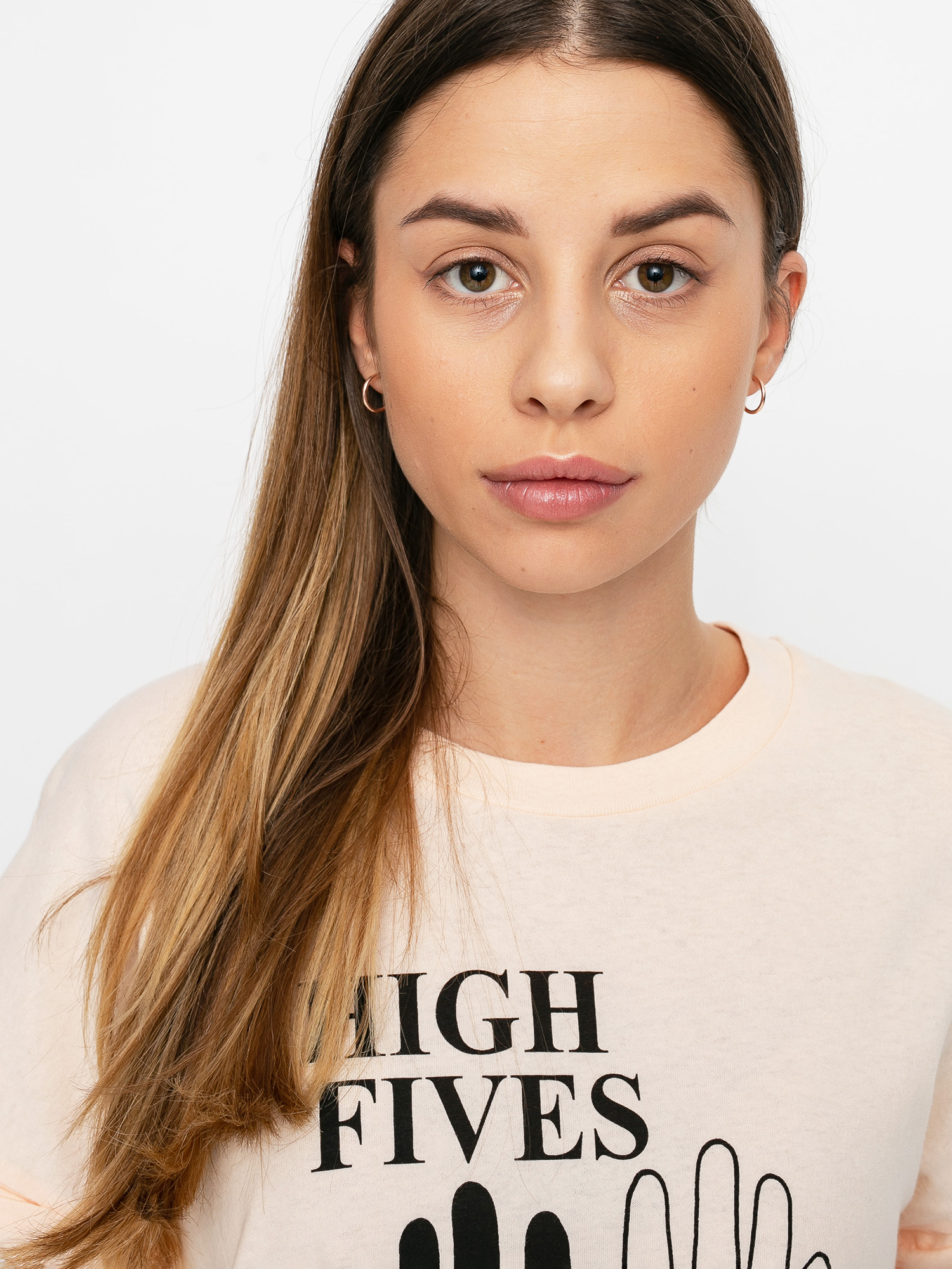 T-shirt Volcom Breaknot Wmn (light peach)