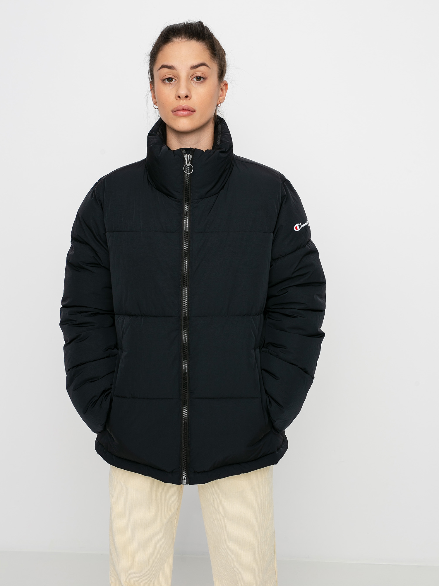Kurtka Champion Jacket 113444 Wmn (nbk)