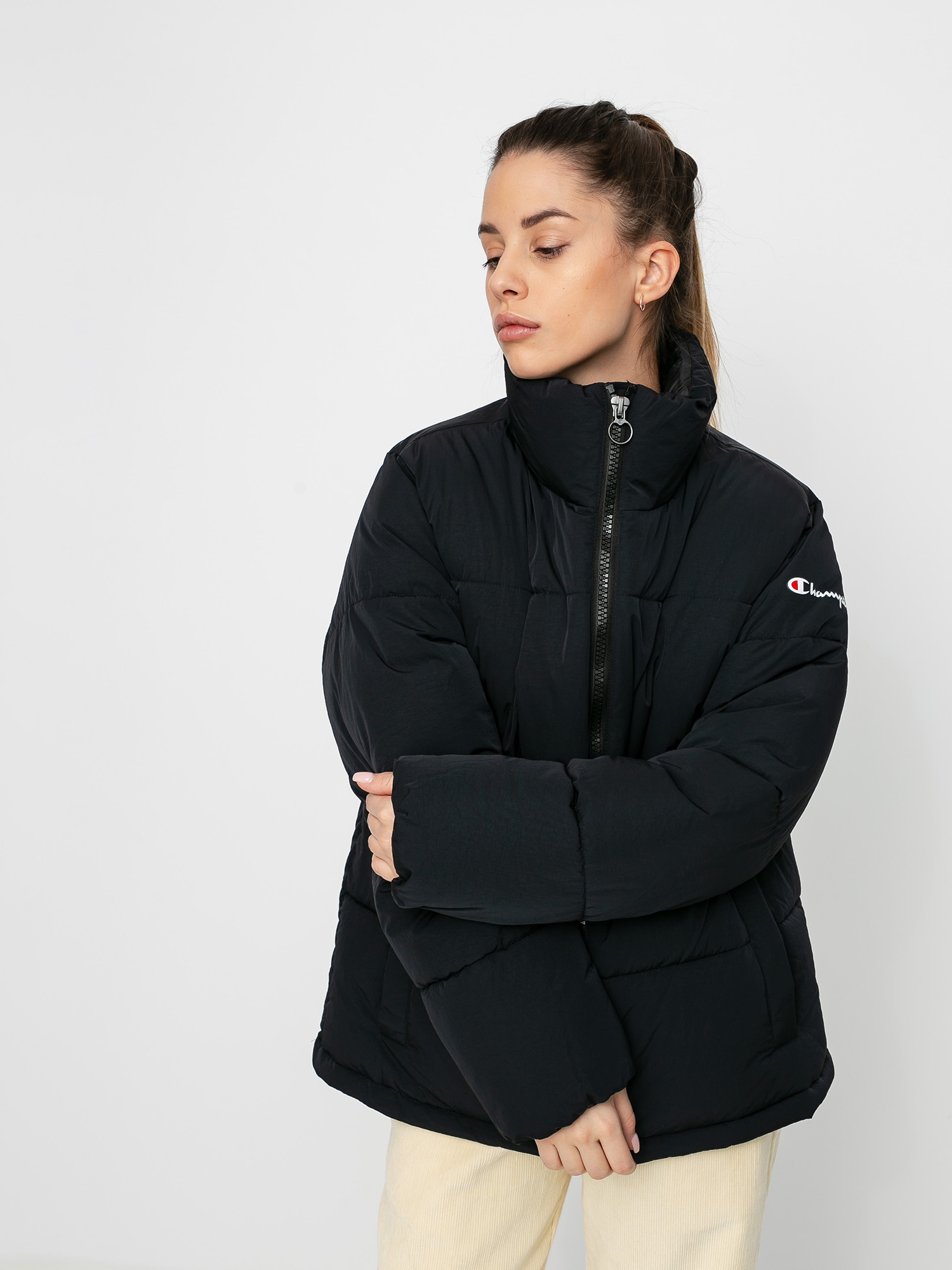 Kurtka Champion Jacket 113444 Wmn (nbk)