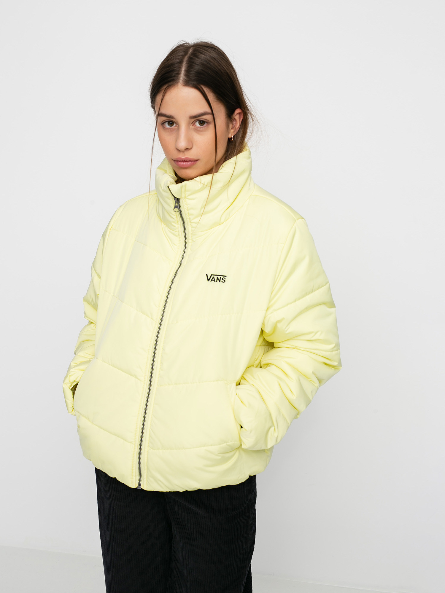 Kurtka Vans Foundry V Puffer Mte Wmn (yellow pear)