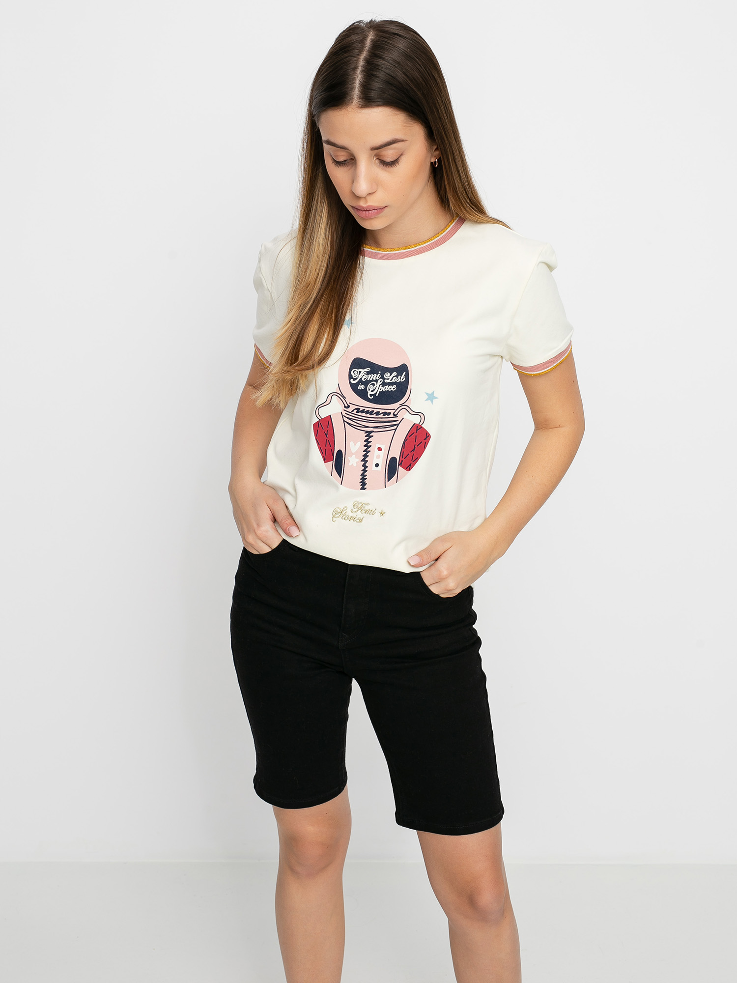 T-shirt Femi Stories Ward Wmn (ecr)