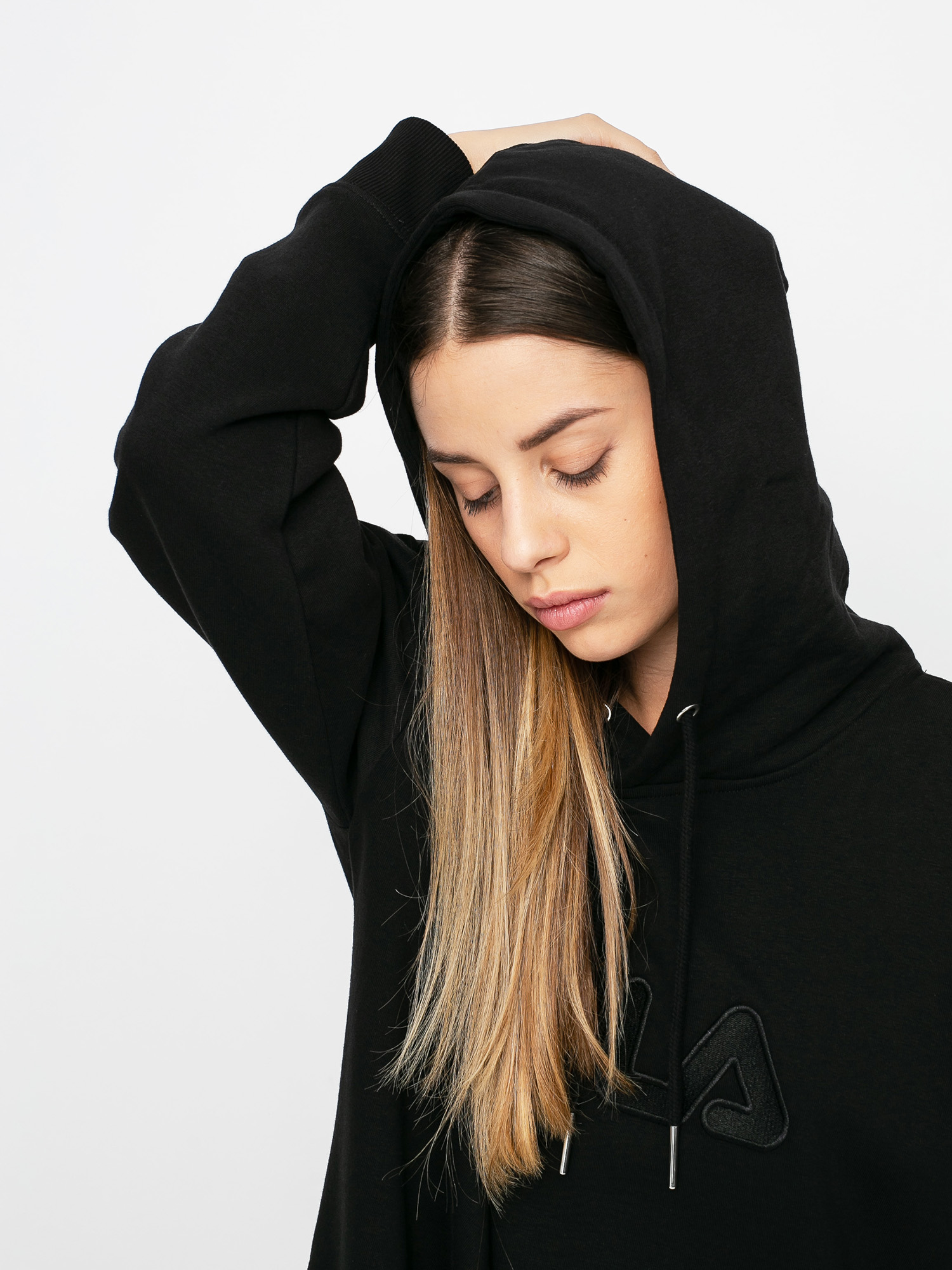 Bluza z kapturem Fila Teofila HD Wmn (black)