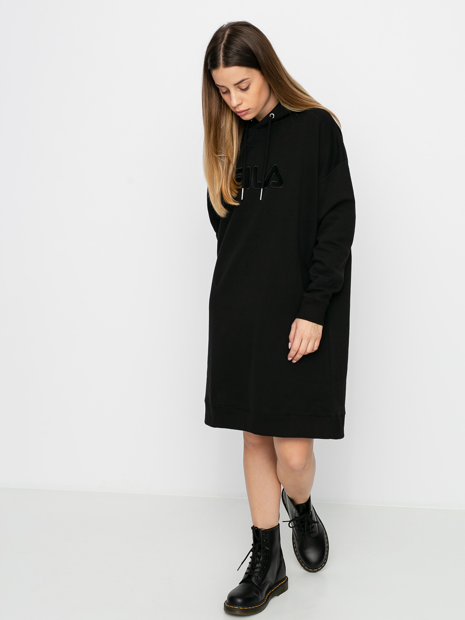 Bluza z kapturem Fila Teofila HD Wmn (black)